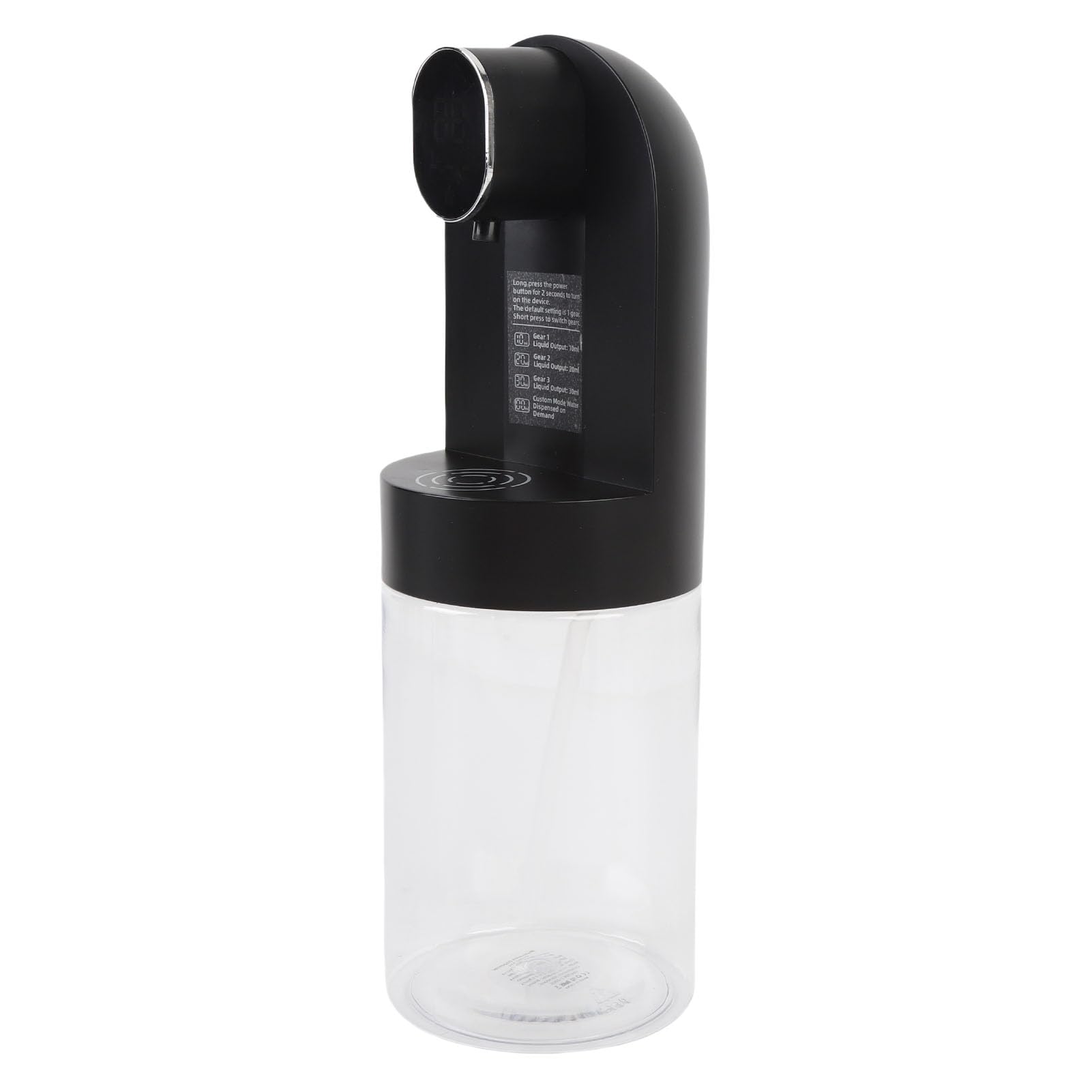 Dispensador de Enjuague bucal automático Pantalla LED 600ml Sensor Inteligente Portable Dispensador de Enjuague bucal para Enjuague bucal para el hogar y los niños