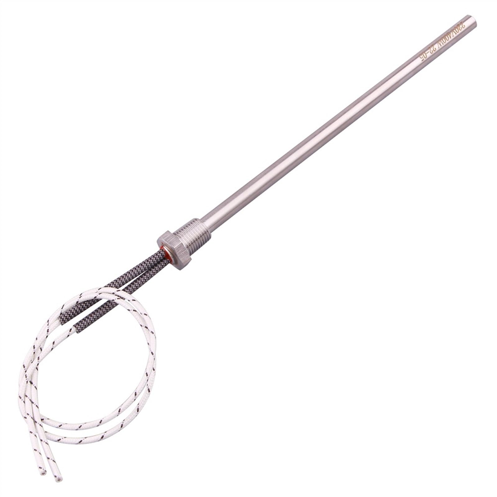 Element grzejny, ogrzewanie nabojowe 220 V, element grzejny DN8, gwintowany wkład grzewczy, elektryczny zanurzeniowy podgrzewacz wody 200 W do 600 W (300 W 145 mm)