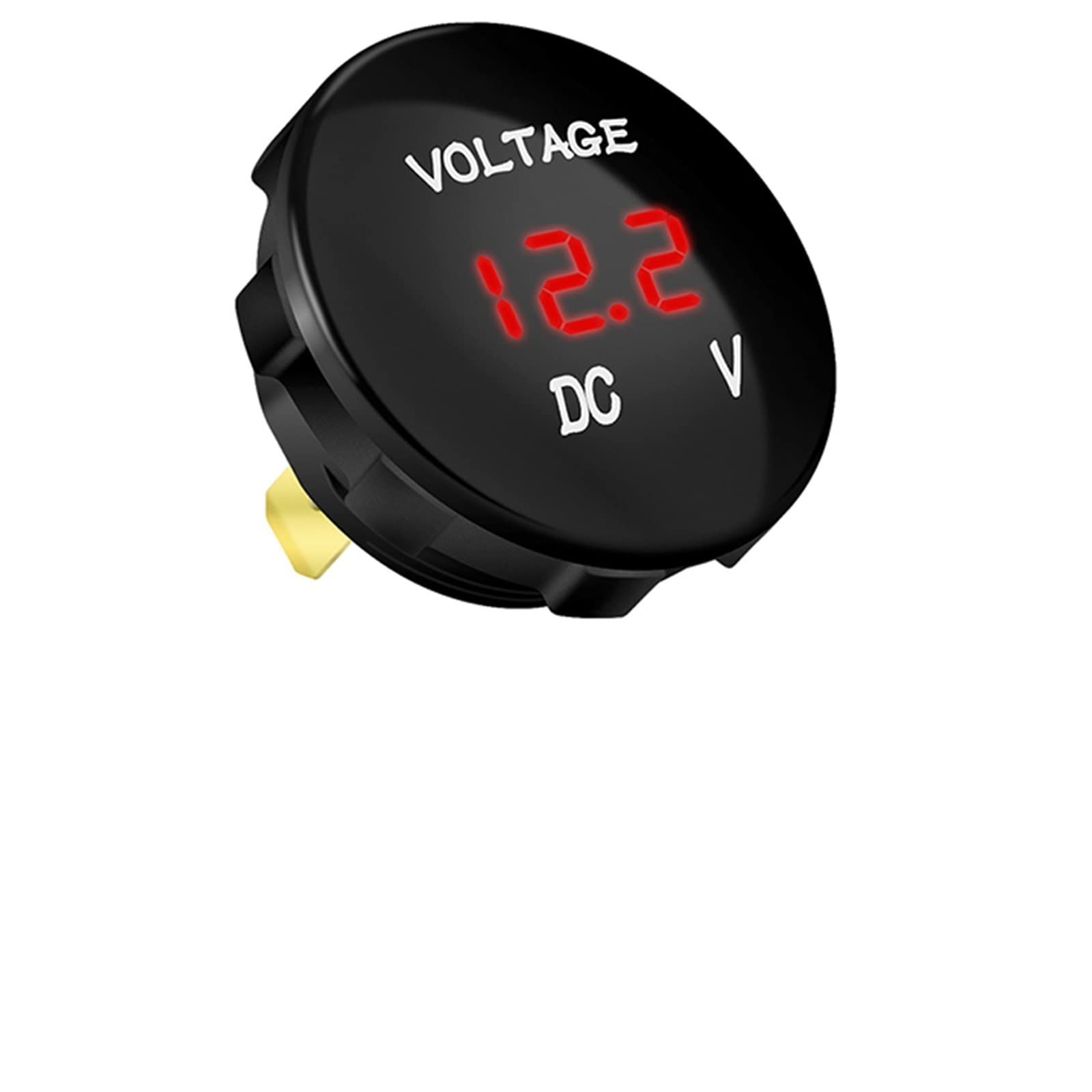 Jauge étanche mini voltmètre LED pour les sorties en bateau