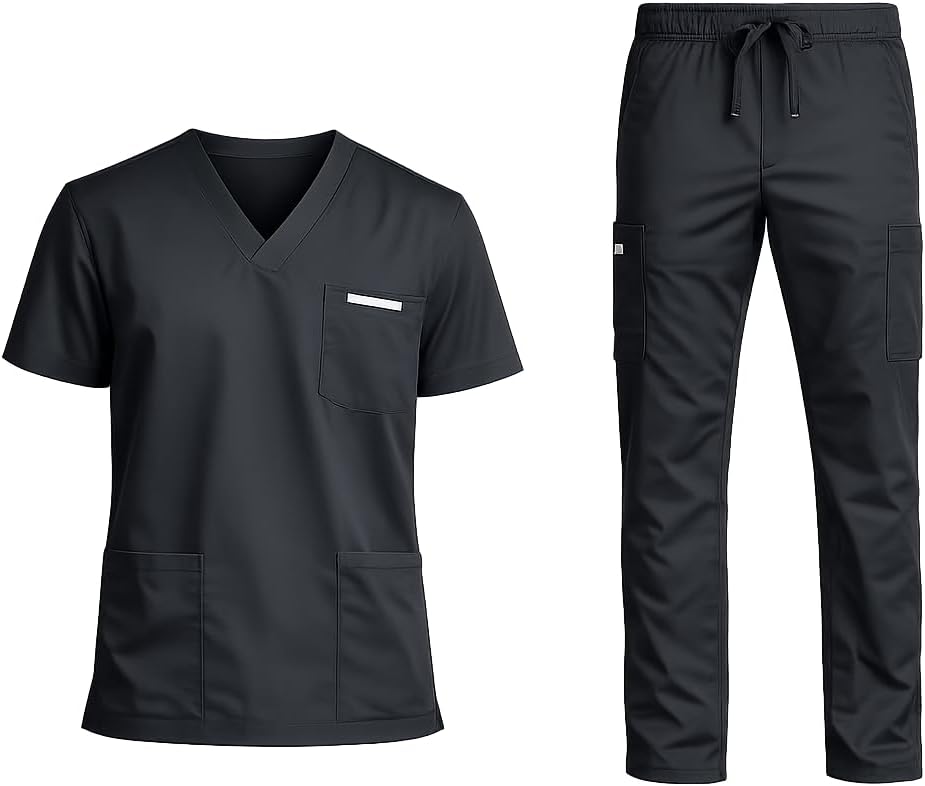 Men's EMF Blocking SilverScrubs® Complete Set - Top and Pant
