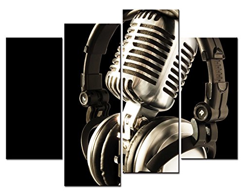 SmartWallArt - Music Artistic Paintings Wall Art Metal