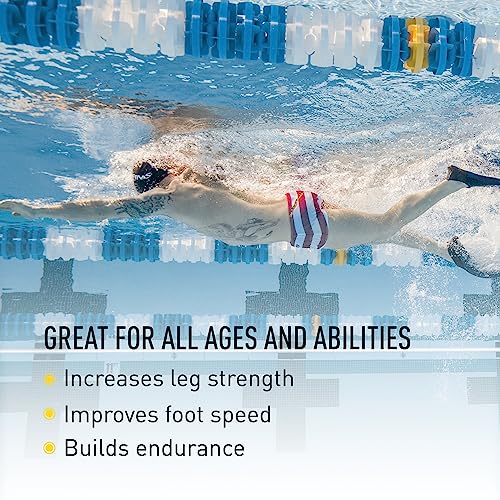 Finis Long Floating Fins , Blue/Lime Green, Xxxs (Jr. 8-11) (1.05.037.01) #TOP6