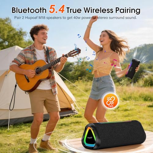 Image of Hupoaf Magnetic Bluetooth Speaker for Golf Cart, Portable Speakers Outdoor