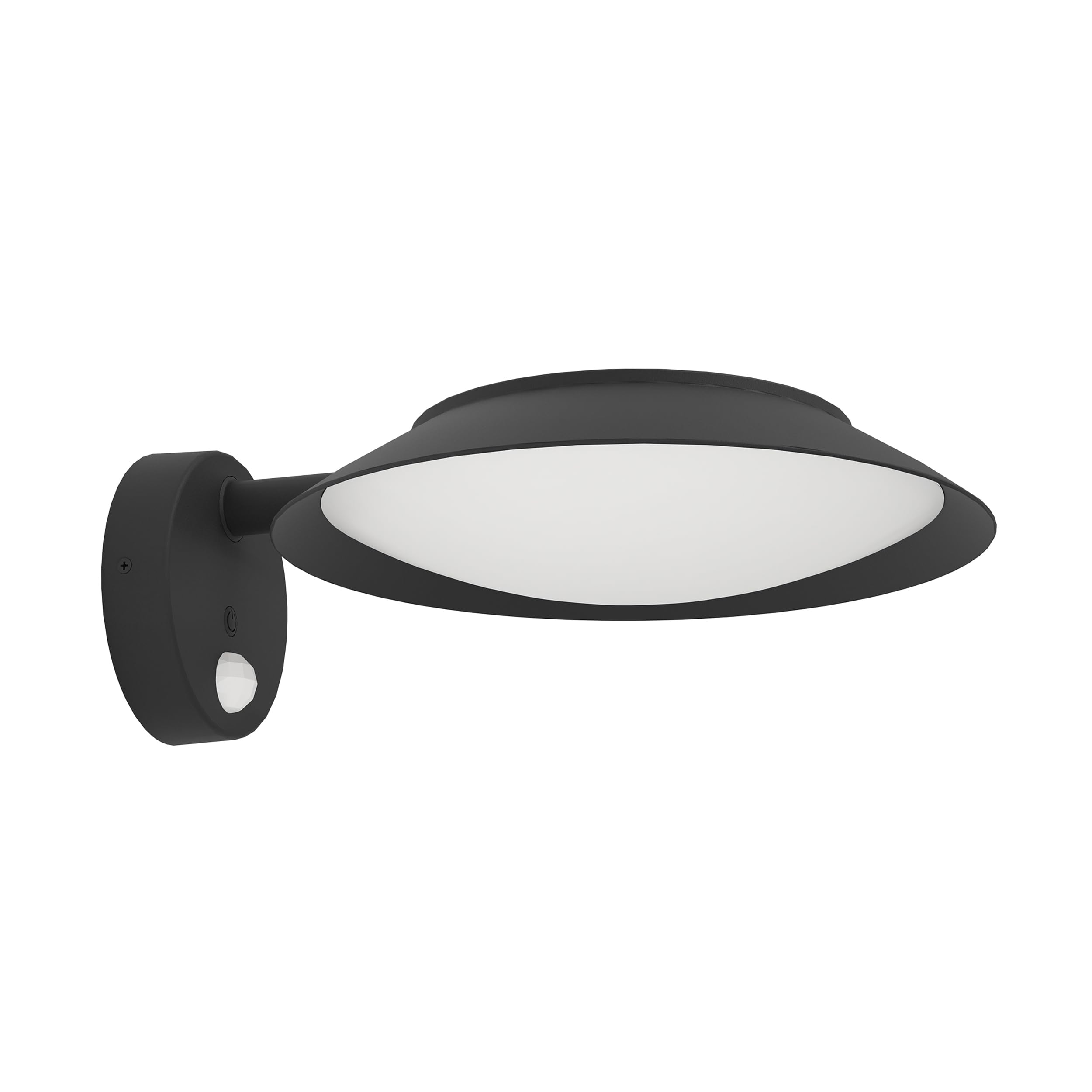 Eglo Applique murale extérieure LED Cerrisi, lampe solaire avec détecteur