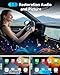 Burnt Sugar Wireless Carplay Adapter for iPhone Newly Upgraded, Ultra-Mini USB Design Wired to Wireless Adapter for Apple Car Play, Stable Low-Lag Plug & Play for iOS 10+ & Cars from 2016+(Starry Sky)
