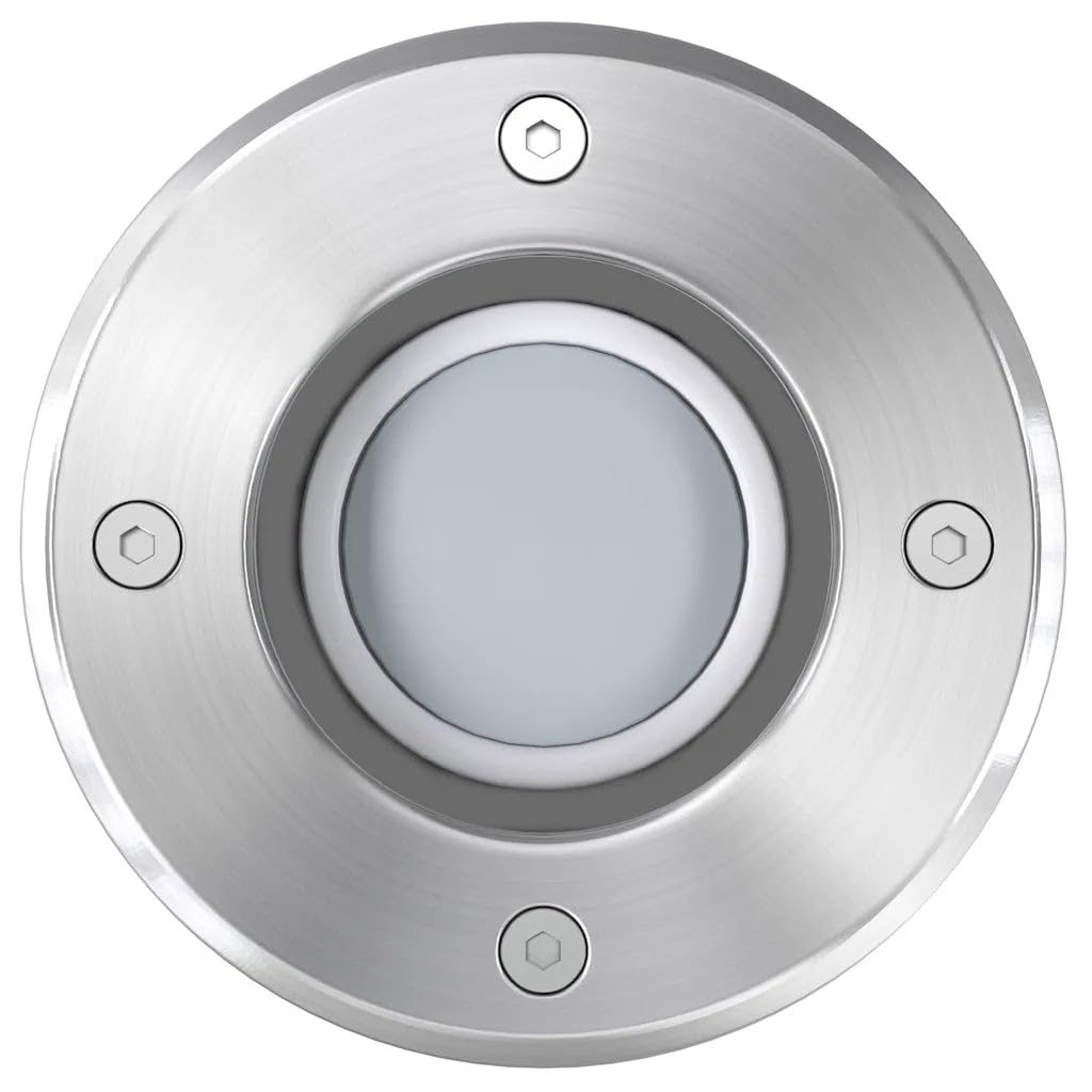 Helloshop26 3er Set LED Einbauleuchten Außen 10,8x15cm Wetterfest Modern Aluminium silber 02_0045867