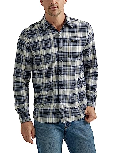 Chemise de travail Lee Extreme Motion homme manches longues vêtement professionnel coupe classique
