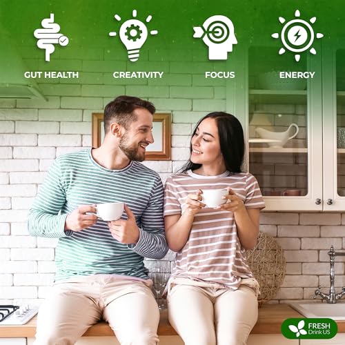 Image of FreshDrinkUS, Super Soursop Herbal Tea - 60 Tea Bags | Soursop, Ginger, Turmeric, Lemongrass, Cinnamon, Black Pepper & Peppermint | Caffeine-Free, Natural Flavor, Plant-Based Blend | Sugar-Free