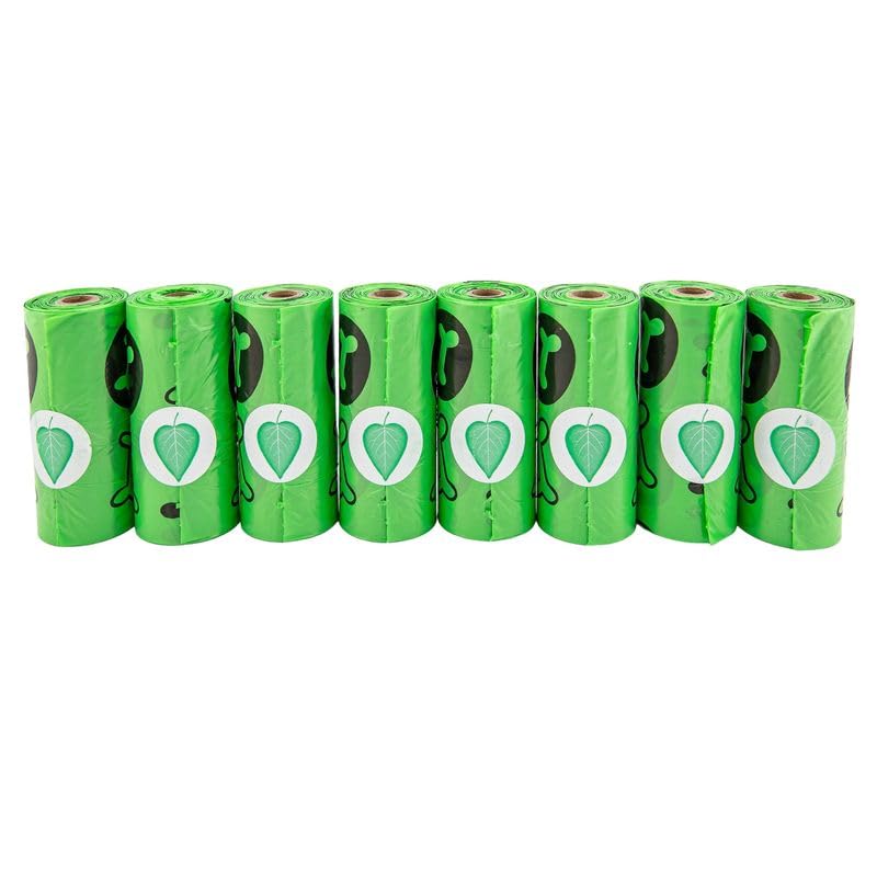 Image of MEADOWS & MUTTS Dog Poop Bags - 120 Count Compostable Biodegradable Plant Based Pet Waste Bags | Leak Proof Extra Thick | Lavender Scented Eco-Friendly Puppy Poop Bags