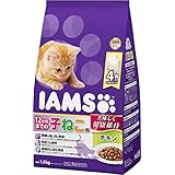 アイムス キャット 子ねこ用 1.5kg 小分け(375g×4袋) チキン 総合栄養食 キャットフード 猫 ドライフード 健康な脳と目の発達 免疫力の維持 健康的な消化吸収 獣医師の知見で開発 美味しく健康維持 キトン 子猫 IAMS