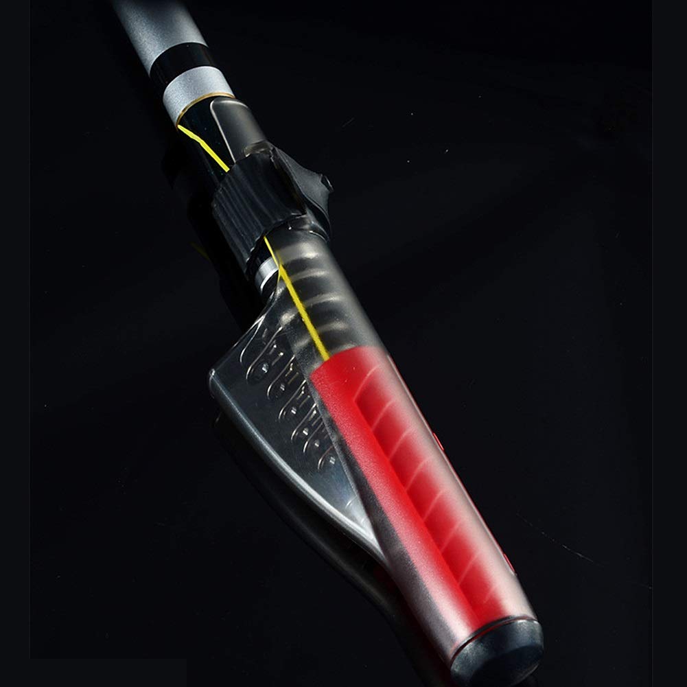 Alto Contenido De Carbono Rock Caña De Pescar 3.5-6.3 Metros Ultra Ligero Anillo Guía Oblicuo Equipo De Pesca Telescópico Portátil