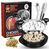 Smoke and Sizzle Trituradora de pollo profesional, apta para