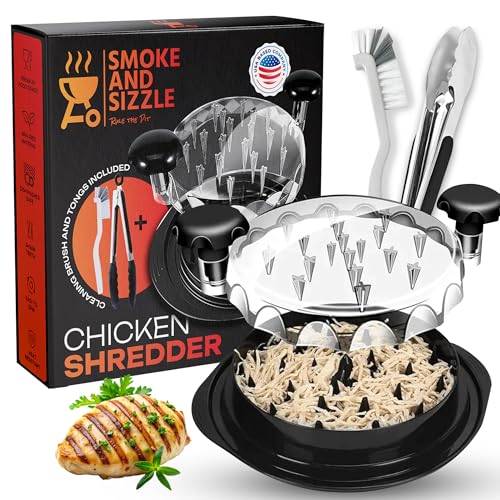 Smoke and Sizzle Professional Chicken Shredder - Large Chicken Breast