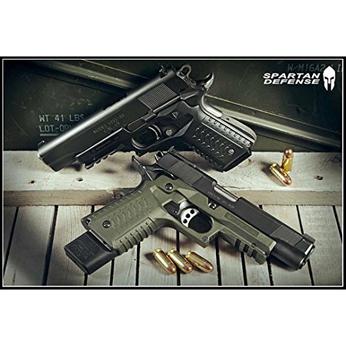 Recover CC3 H 1911 Grip & Rail System, Olive Drab, Universal