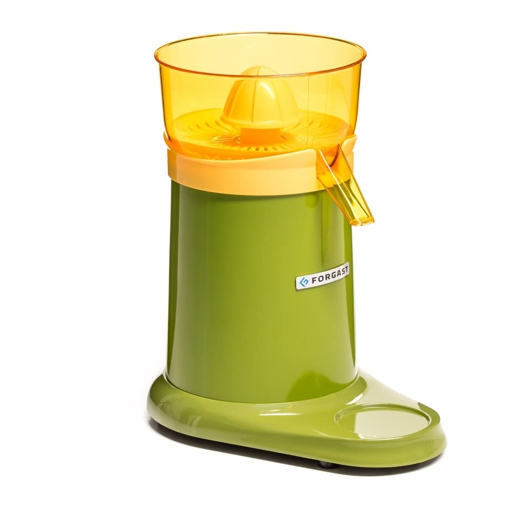Exprimidor de cítricos eléctrico automático | Exprimidor de frutas | 1500 rpm | Potencia 180 W | Carcasa de aluminio fundido a presión lacado | Tazón de jugo hecho de policarbonato