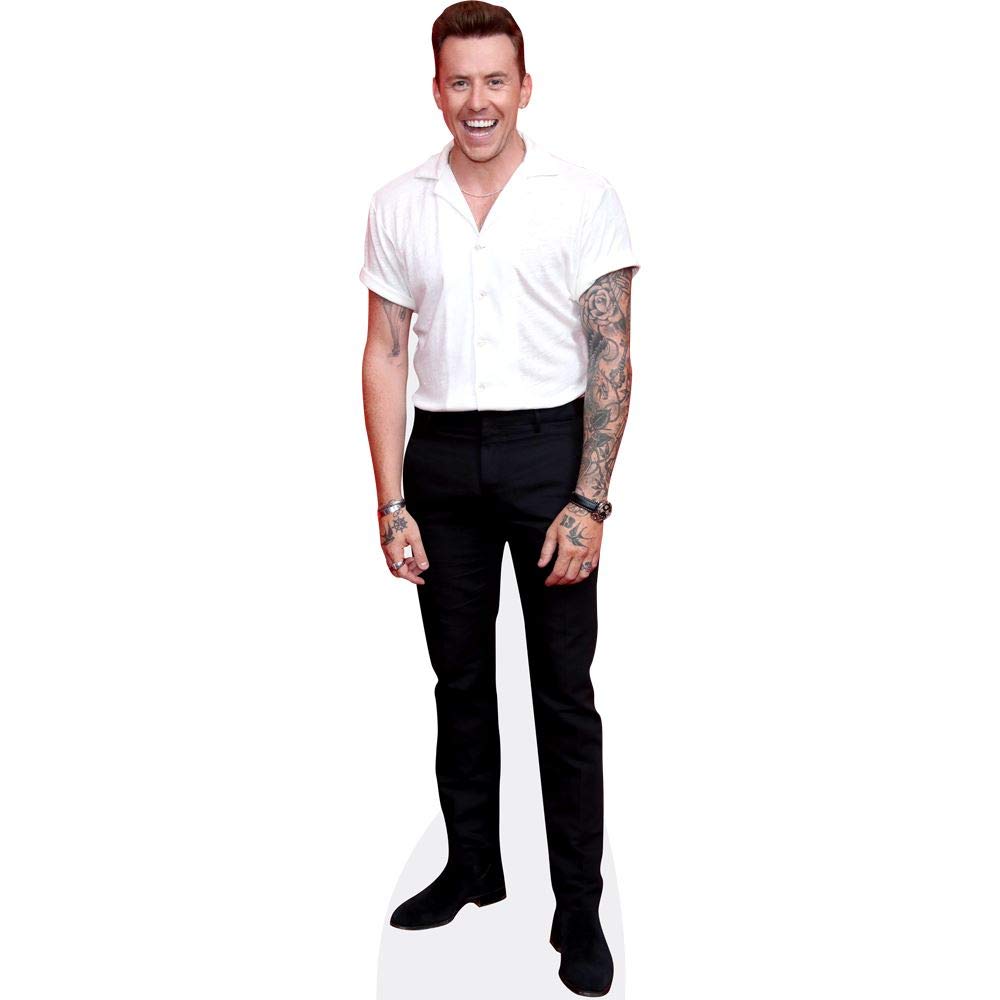 Celebrity Cutouts Life Size Cutout Danny Jones (White Shirt)