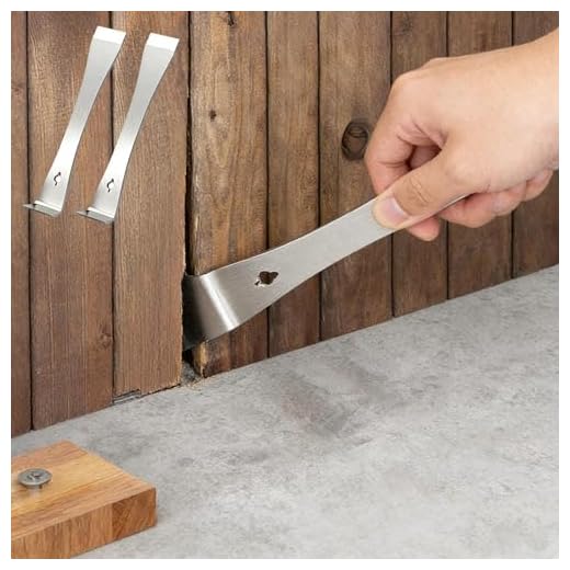 2 Pack 6.6 Inch Small Pry Bar, 3-in-1 Flat Pry Tool & Metal Scraper, High Carbon Steel Crowbar with Nail Puller for Baseboard Removal, Woodworking and Home Remodeling, Silver