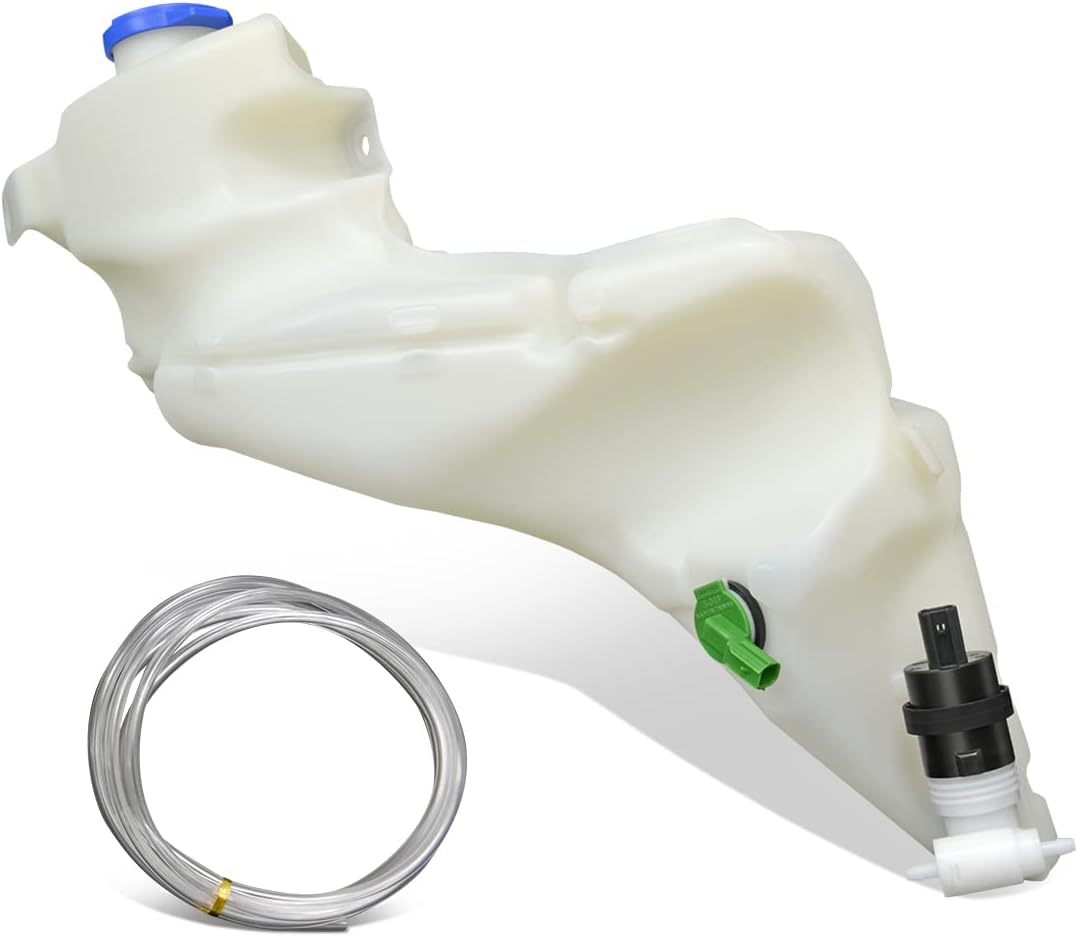 DNA Motoring OEM-WT-FO1288196 Factory Style Windshield Washer Fluid Reservoir w/Cap Pump & Sensor Compatible with 2018-2020 Expedition/Navigator