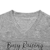 YUYUEYUE-Busy-Raising-Ballers-I-Only-Raise-Ballers-Letter-Print-T-Shirt-Tops Busy Raising Ballers I Only Raise Ballers Letter Print T-Shirt Tops (Large, Gray)