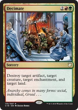 Magic: The Gathering - Decimate - Commander 2018