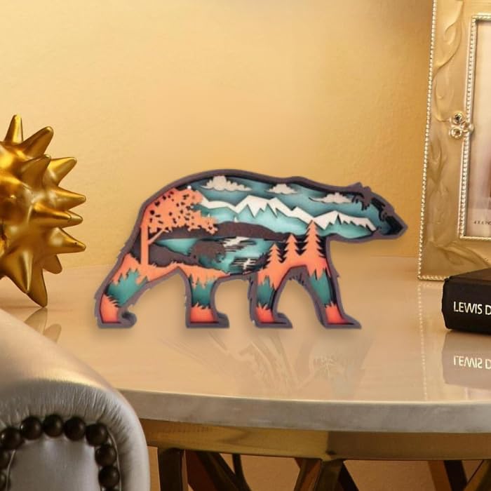 Amazon.co.jp: HARGIO 置物 インテリア 木製 オブジェ 北欧 インテリア 