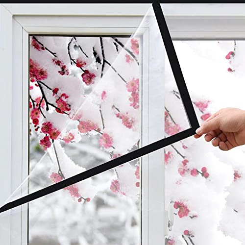 Cortina térmica impermeable y resistente al viento para lona de aislamiento de ventanas