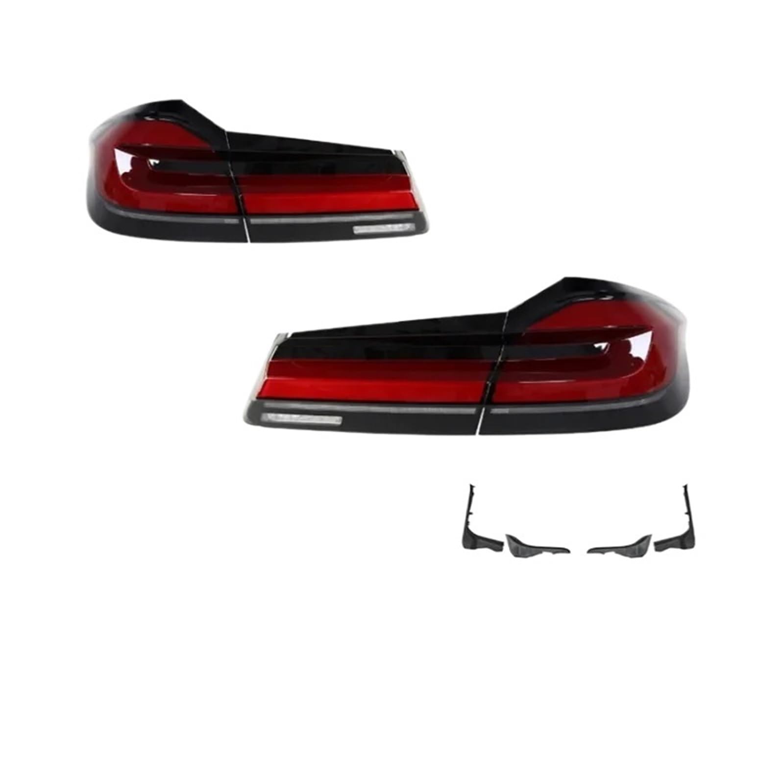 Lampa tylna zespolona Do tylnych świateł LED BMW G38 ​​G30 530 540 M5 F90 2017-2022 Lampy tylne DRL Plug And Play Migające kierownice 2 SZTUKI/ZESTAW tylne światła LED