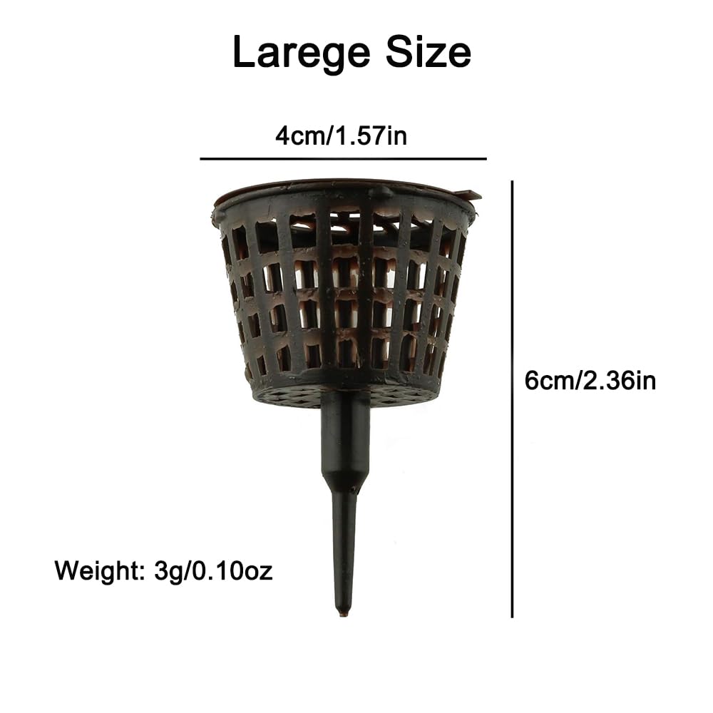 TopHomer Lot de 10 Pots d'Engrais pour Bonsaï avec Couvercle