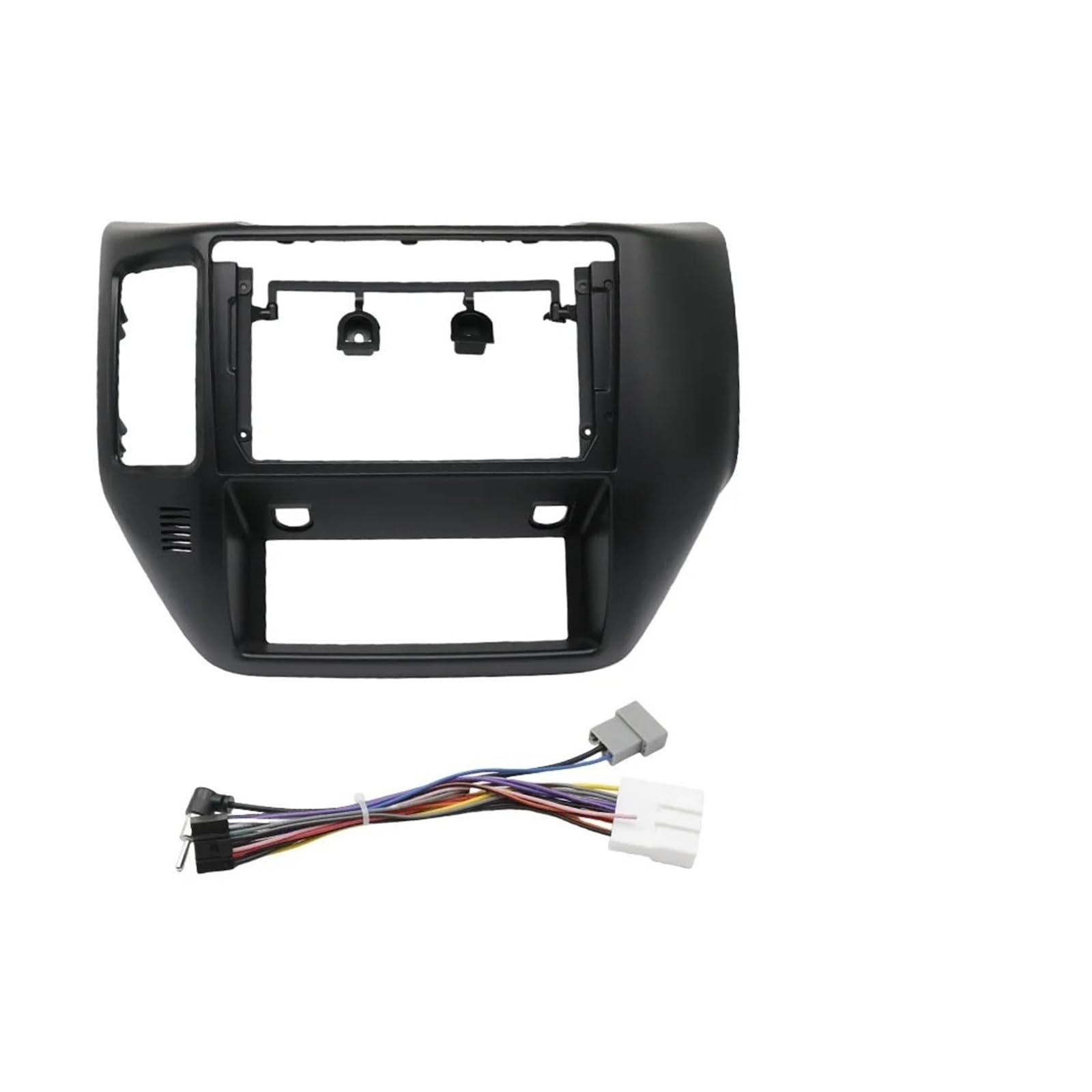 Mascherina Autoradio Cornice Stereo per Nissan per Patrol V5 Y61 2011 2012 2013 2014 2015 9 Pollici Auto Telaio Fascia Adattatore Android Radio Dash Kit Pannello Montaggio