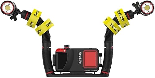 Miniatura 3 de SeaLife Anillos de flotación de cámara subacuática para cámaras subacuáticas SeaLife y luces de dragón marino, diseñados para más facilidad y