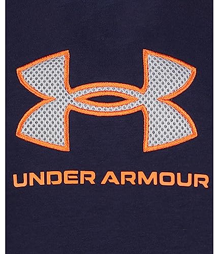 Image of Under Armour Boys' Fleece Pullover Hoodie Sweatshirt, Soft & Comfortable, Relaxed Fit
