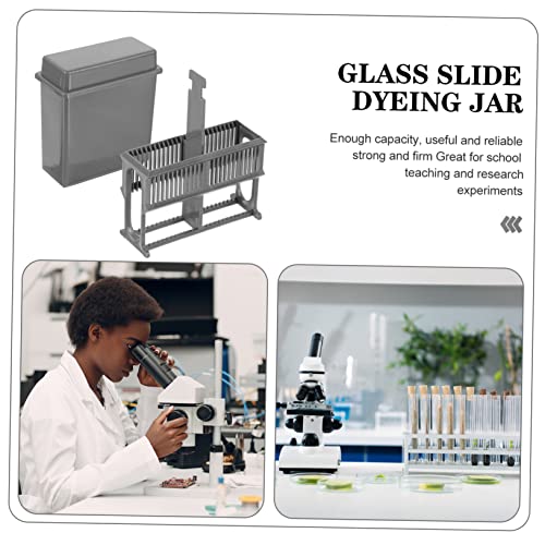 Support de rangement pour microscope Homoyoyo avec jarre