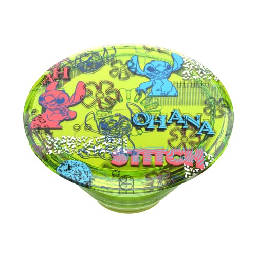 Image of PopSockets Adhesive Phone Grip, Holder, Phone Stand, Disney Lilo & Stitch - Neon Stitch
