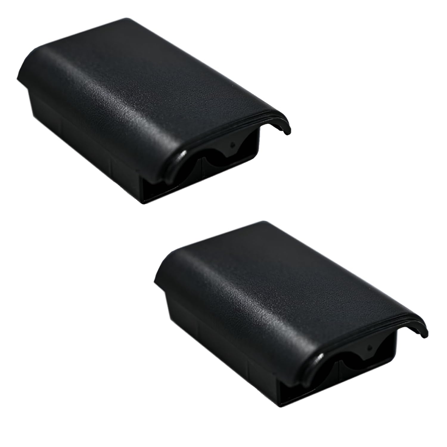 2 Pcs Battery Pack Cover for Xbox 360 Wireless Controller, Replacement Battery Pack Cover Shell Case for Xbox 360 Wireless Controller(Black)