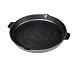 Produktbild Grillfürst Gusseisenpfanne Grill mit Zwei Henkel-Griffen Ø 40 cm - Massive Gusspfanne mit hohem Rand, extrem hitzebeständige Gusseisen Pfanne für Gasgrill, Herd und Feuer