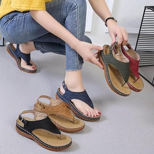Libiyi Sandals Women, Libiyi New Summer Women's Sandals, Orthopedic Sandal for Women Dressy Summer, Wedges Sandal4