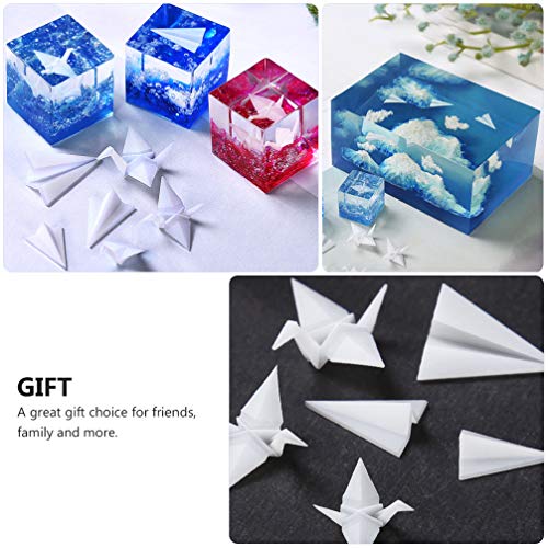 Healifty 3 peças mini enchimento de resina Sky Ocean Filler Jewelry Making Supplies para artesanato