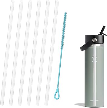FLORAPELL Sports Water Bottle Accessories - Replacement Straw for Hydroflask, BPA-Free