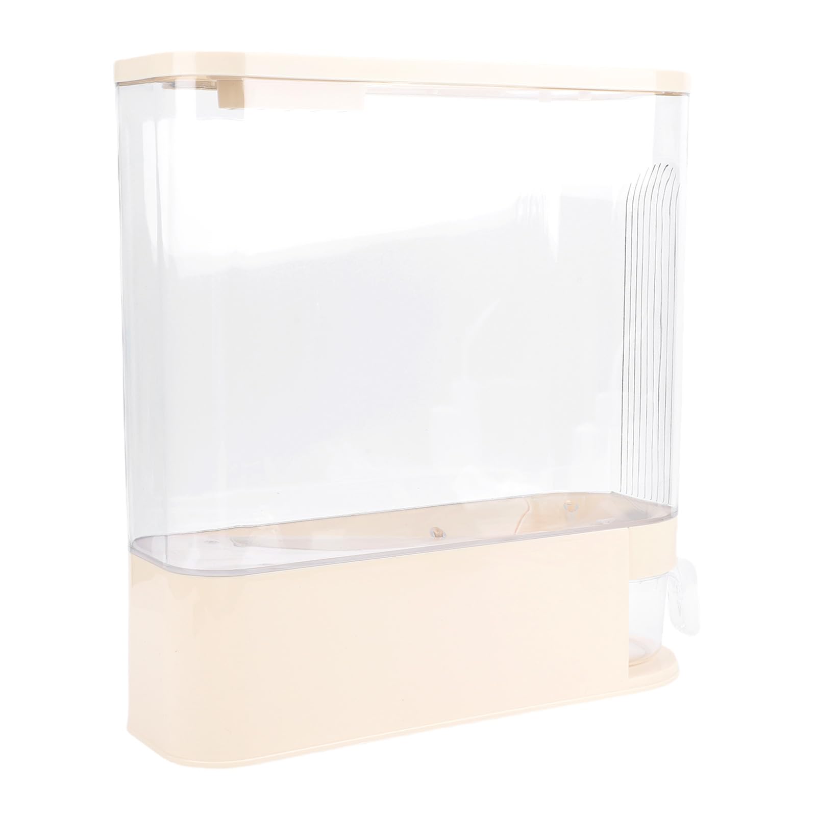 Dispensador de Arroz con Taza, Contenedor Delgado para