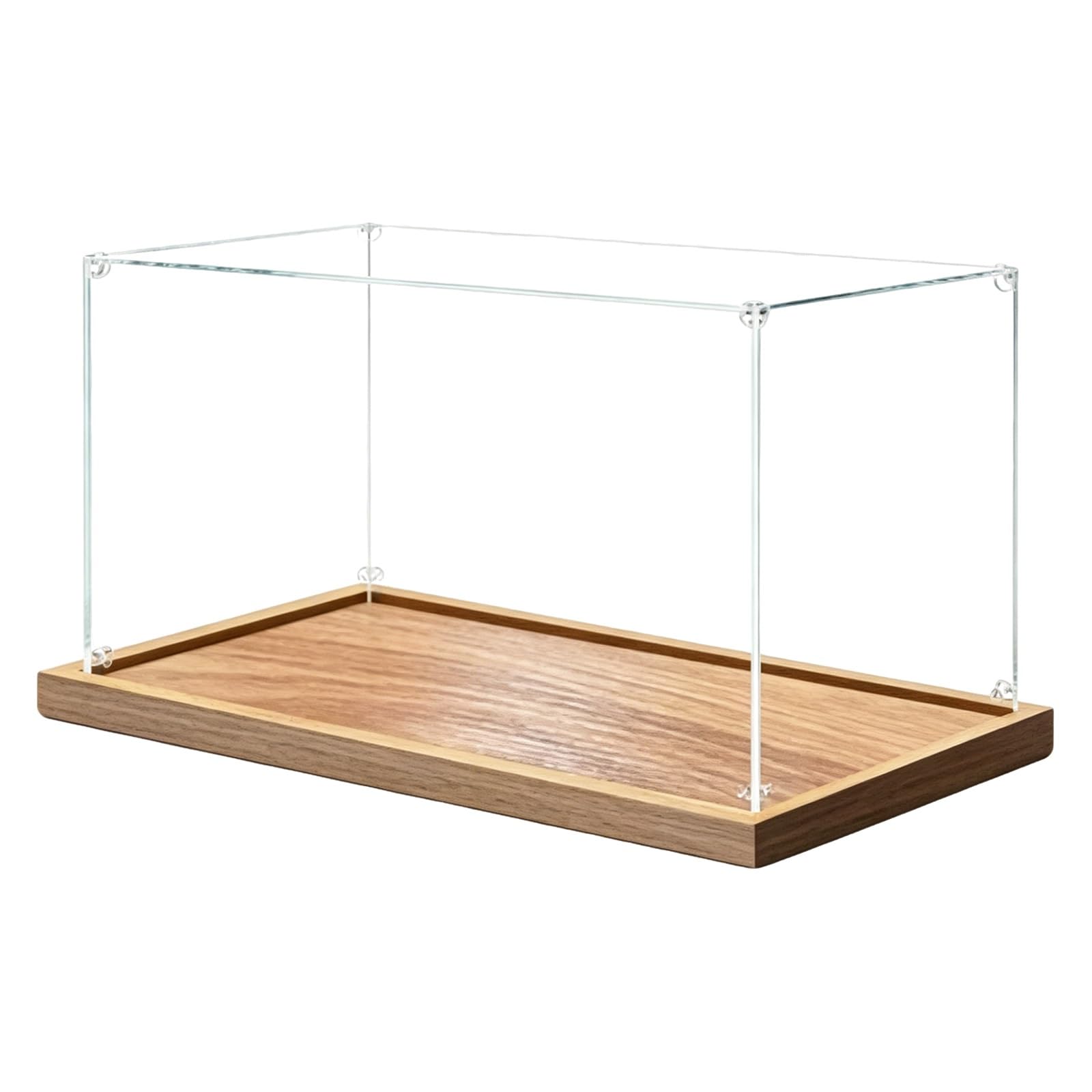 6 10 14 18 22 24 Inch Tall Acrylic Display Cases for Collectibles Large, Store/ Museum Clear Exhibit Bin Presentation Box, Dustproof Acrylic Protection Showcase(16x16x24in/40x40x60cm)