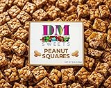 Old‑Fashioned Peanut Squares – 2 lb Resealable Bag – Crunchy Bites Made with Roasted Peanuts – Classic Retro Treat for Snacking, Candy Dishes & Gifts