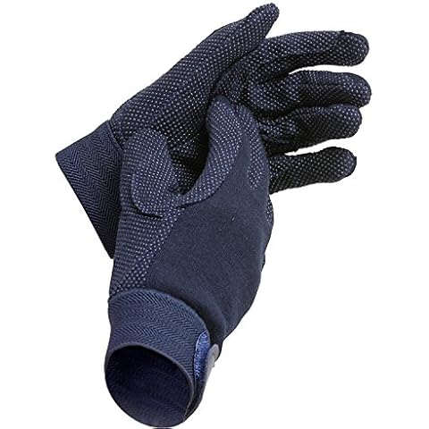 Child's Shires Newbury Riding Gloves - Navy Cover