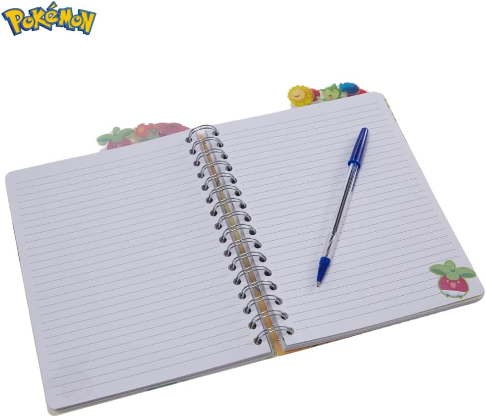 Pokémon Tab Journal Notebook, Spiral Bound, 144 Lined Pages, 8 x 7 inches - Image 7