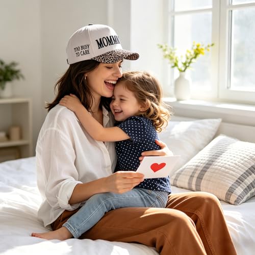 Image of Womens Trucker Hat|Best Mom Ever Embroidery Adjustable Hat for Women from Daughter Son