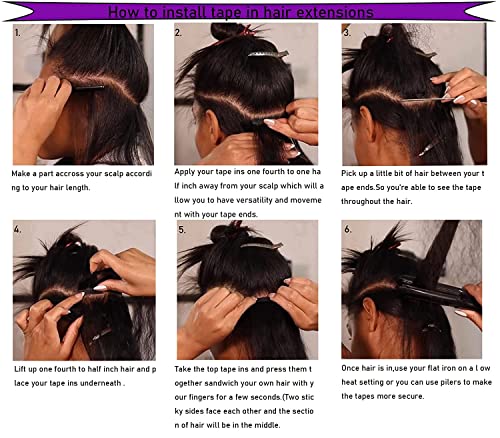 Body Wave Tape In Hair Extensions Human Hair Wavy Tape In Hair Extensions Human Hair 20Pcs/50G Tape Ins For Black Women Human Hair 20 Inch #TOP5