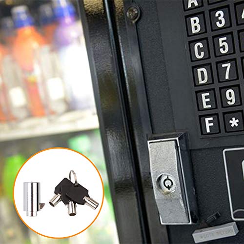 ABuff High Security Vending Machine Lock and Key, 2-Pack Soda Machine Lock for Coke Machine, Pepsi Machine, Snack Machine, Candy Machine, Keyed Alike by ABuff - Image 5