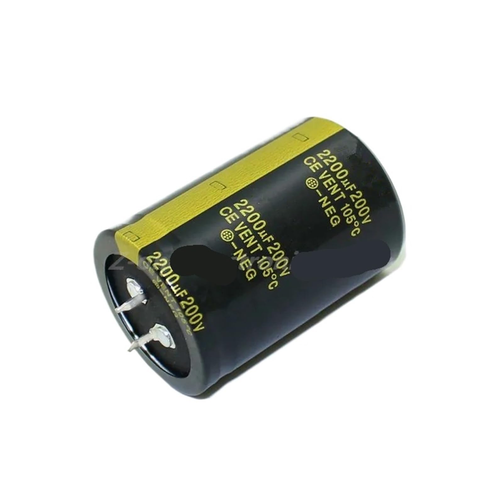 Lot de 2 à 5 condensateurs électrolytiques en aluminium haute fréquence basse impédance 30 x 70 mm 200 V 2200 UF 35 x 50 30 x 70 mm