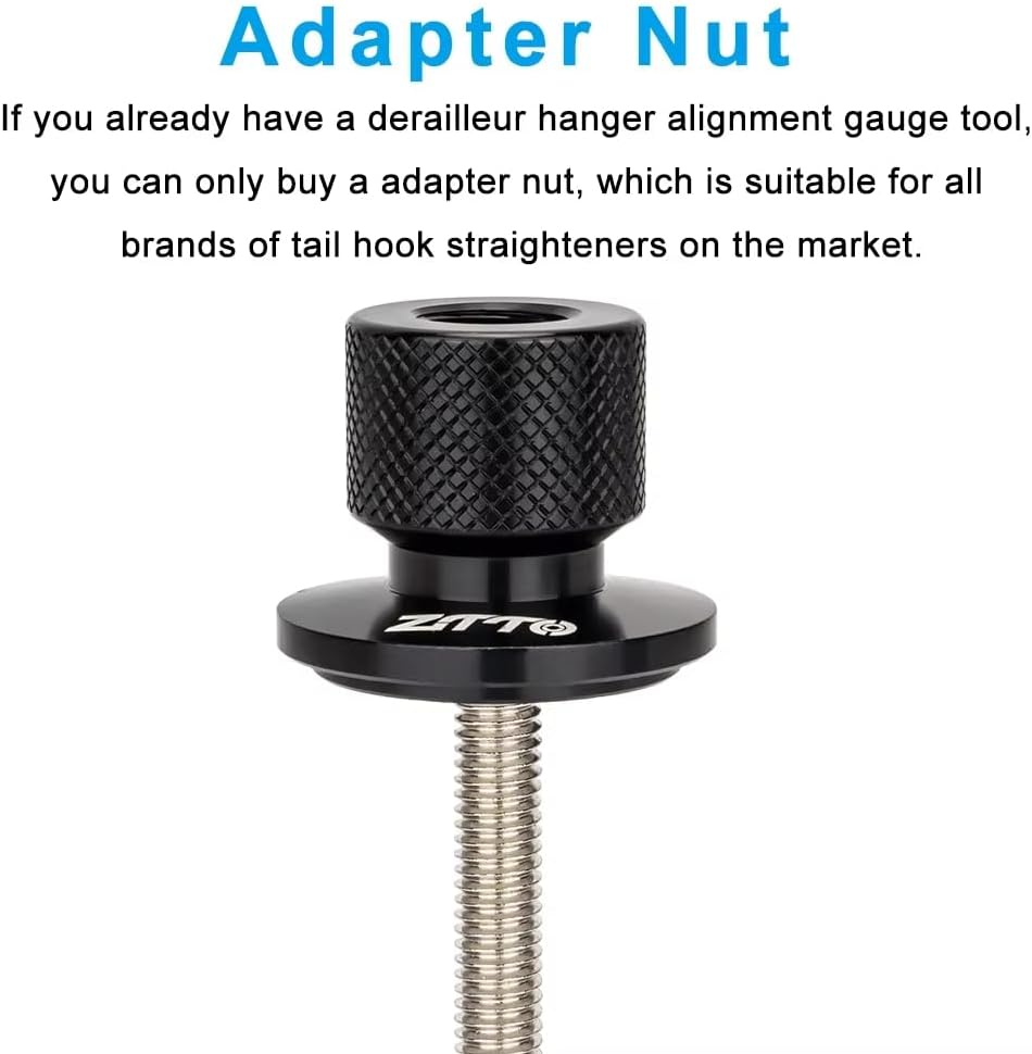 ZTTO Adapter Nut installed on a bike stem