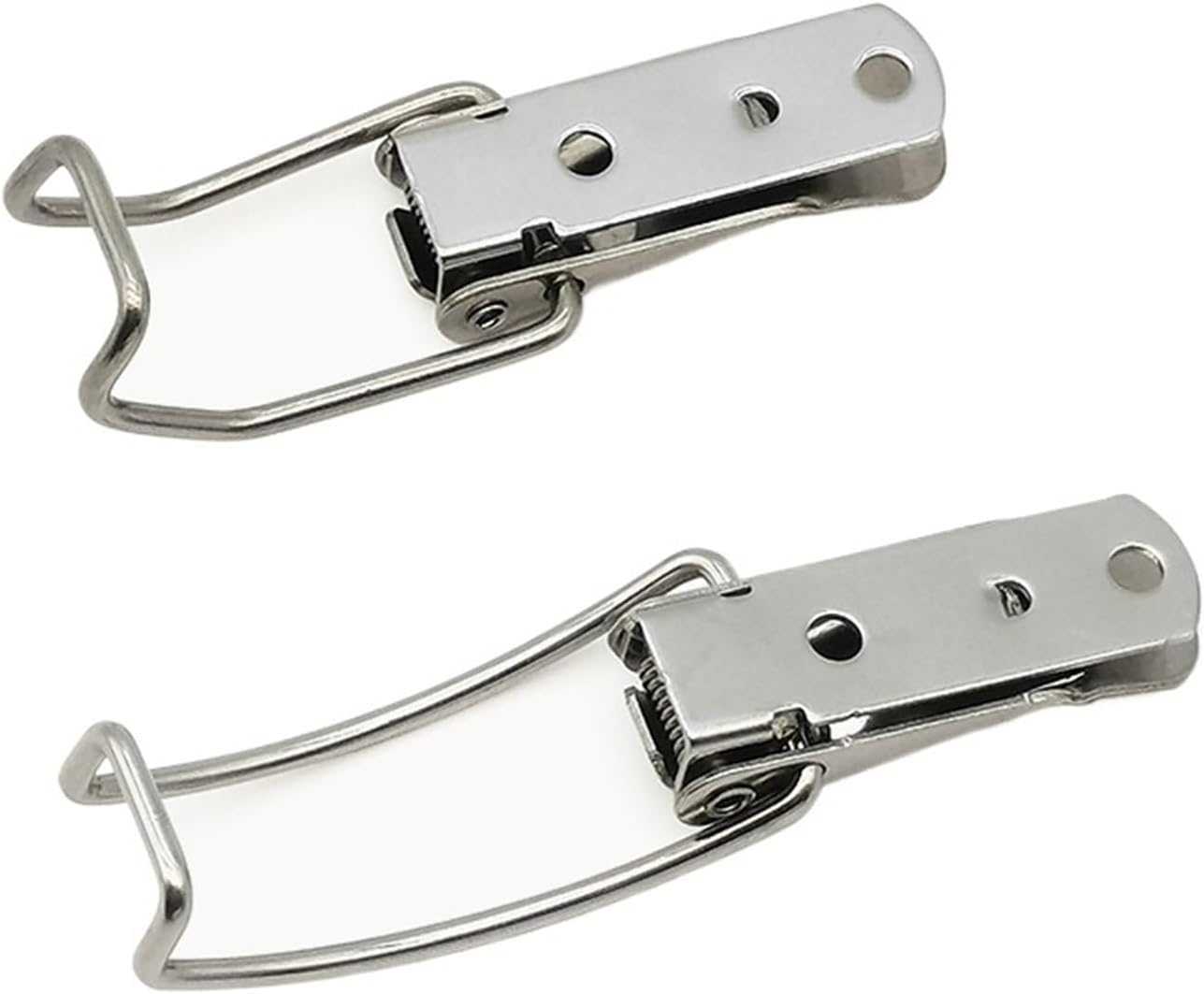 Stainless Steel HASP Tool Box HASP Wooden Box Advertising Box Spring Hasp Flat Mouth Buckle