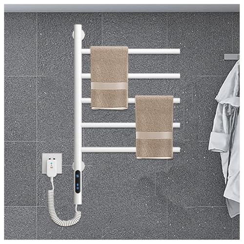 Toallero eléctrico de baño con calor constante para disfrutar de toallas cálidas al salir de la ducha